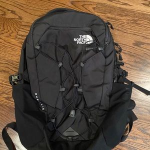 Black north face backpack. Great condition!